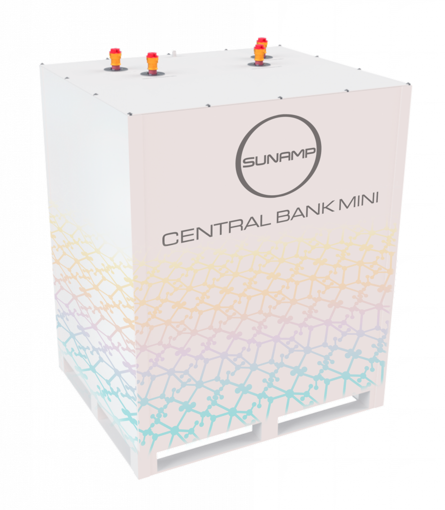 Central Bank Mini compacte warmtebatterij van Wattinzout met hoge opslagcapaciteit en efficiënt gebruik van ruimte